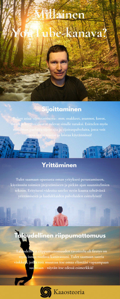 Millainen YouTube-kanava?