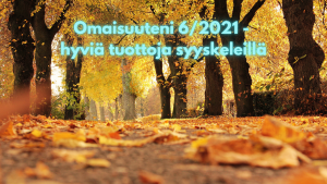 Omaisuuteni 6/2021 - hyviä tuottoja syyskeleillä