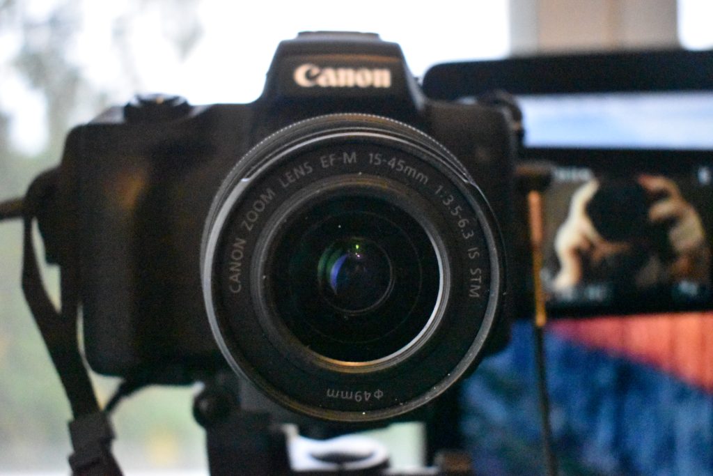 Canon M50 standardi objektiivi