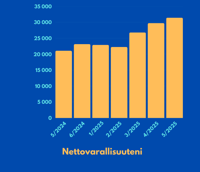 Nettovarallisuuteni